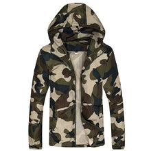 Load image into Gallery viewer, Camouflage Lightweight Jacket Men