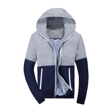 Load image into Gallery viewer, Jacket Men Windbreaker  Hooded Casual Jackets