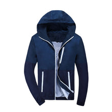 Load image into Gallery viewer, Jacket Men Windbreaker  Hooded Casual Jackets