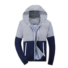 Load image into Gallery viewer, Jacket Men Windbreaker  Hooded Casual Jackets