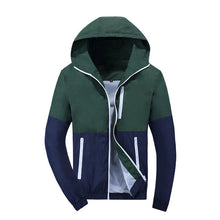 Load image into Gallery viewer, Jacket Men Windbreaker  Hooded Casual Jackets
