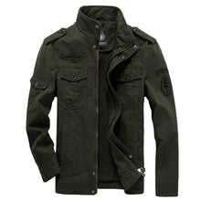 Load image into Gallery viewer, Cotton Military Jacket Men  Soldier  MA-1 Style Army Jackets Male Brand