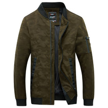 Load image into Gallery viewer, Collar Zipper Windbreaker Jackets for Man